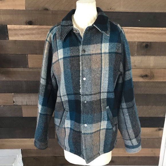 Vintage damart heavy wool Sherpa lined jacket med - Picture 3 of 7